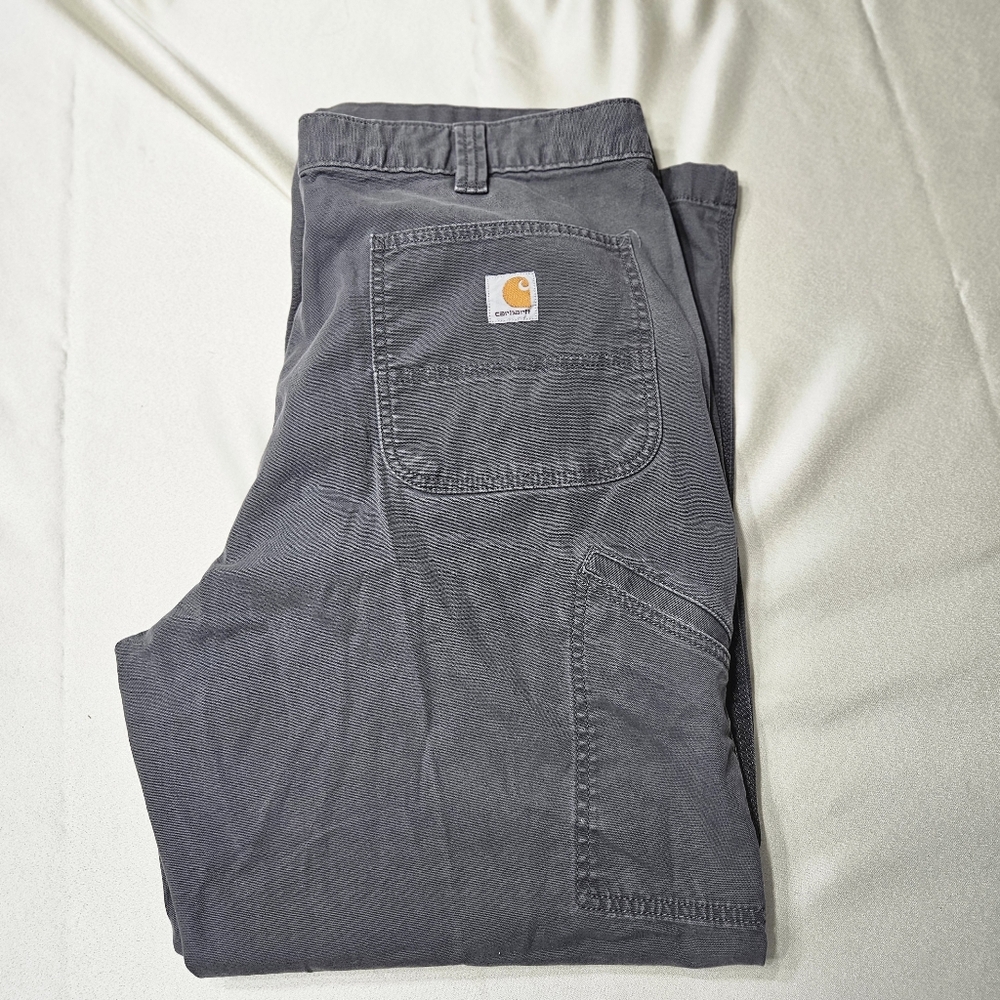 Carhartt Rugged Flex Work Pants Mens 40x32 Relaxed Fit Canvas 5 Pocket